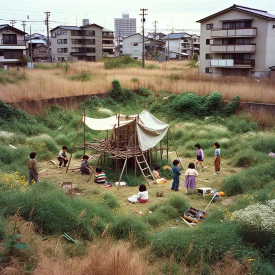 子供時代に遊んだ秘密基地